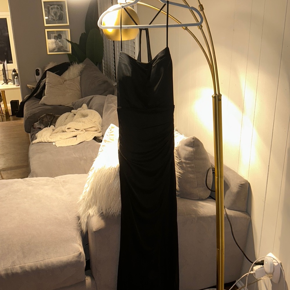 Black gown